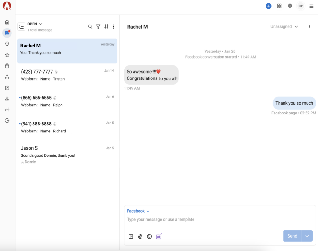 Engagement Monitoring within BrightFire's New Social Media Dashboard